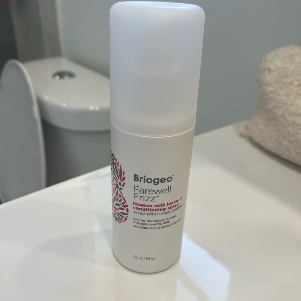 Briogeo Farewell Frizz Rosarco Milk Leave-In Spray - White